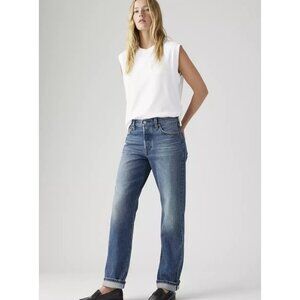 Levi's 24x30 Premium 501 '90s Selvedge Women's Jeans Get On Board Medium Wash